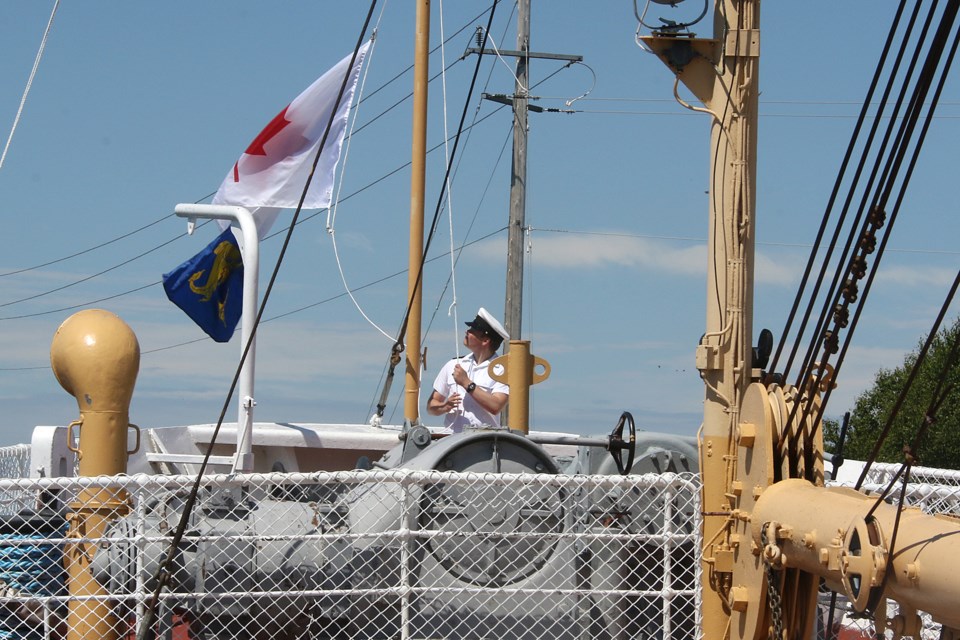 Alexander Henry Coast Guard Flag