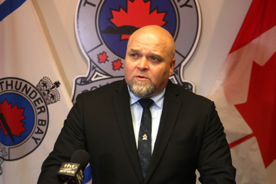 Det. Insp. Jeremy Pearson said the seizure of more than five kilograms of crystal methamphetamine raises serious concerns for police. (Doug Diaczuk, TBnewswatch) 