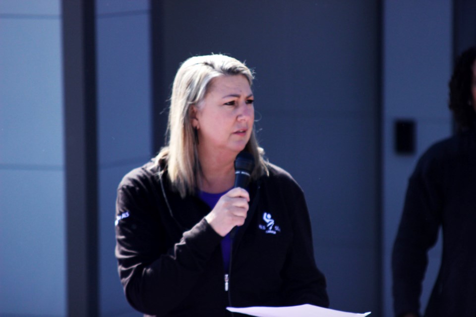 Nicole Deschamps, community lead for ALS Canada for Northwest Ontario