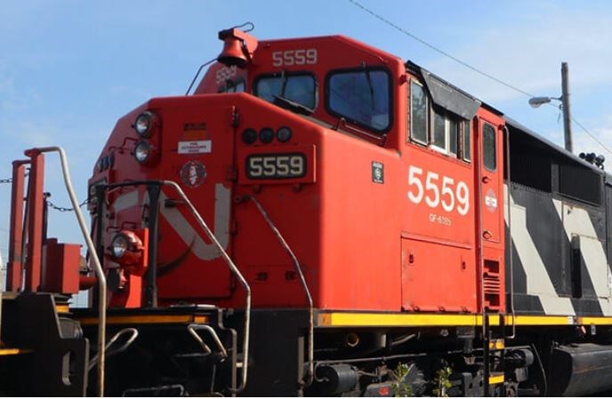 CN locomotive