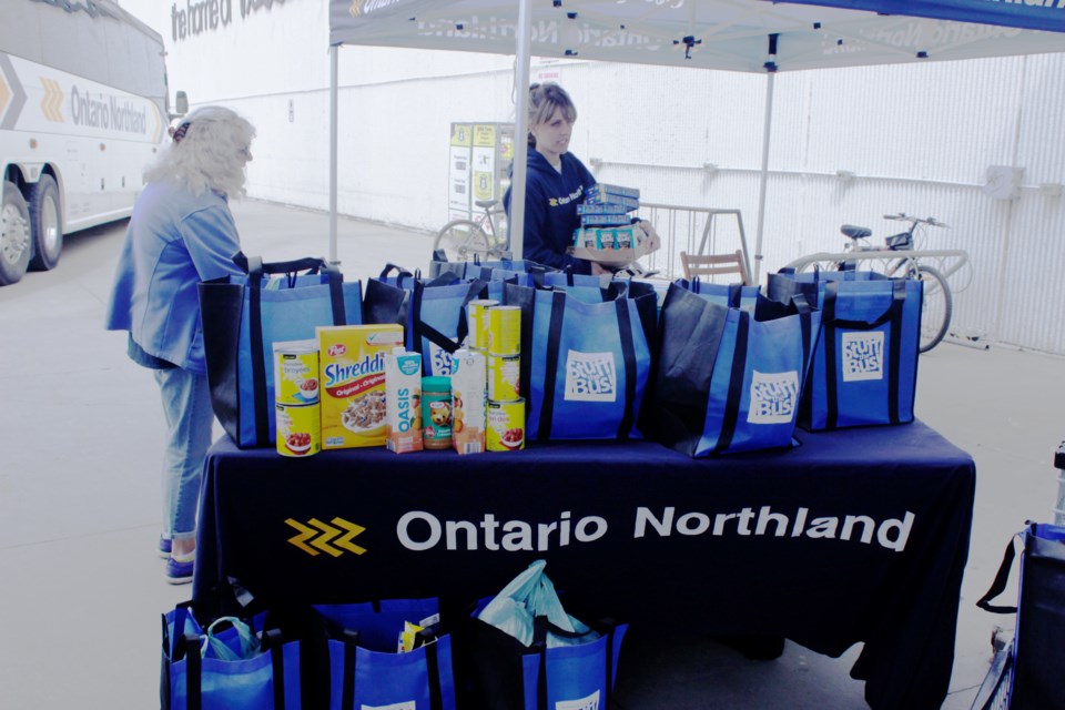 The partnership between the two organizations was initiated by Ontario Northland 
