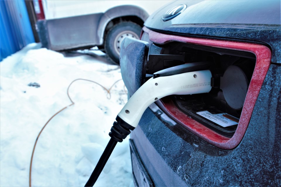 Most of the 92 new charging stations supported by the Plug In Thunder Bay program are expected to be completed in 2022. (Ian Kaufman, TBNewswatch)