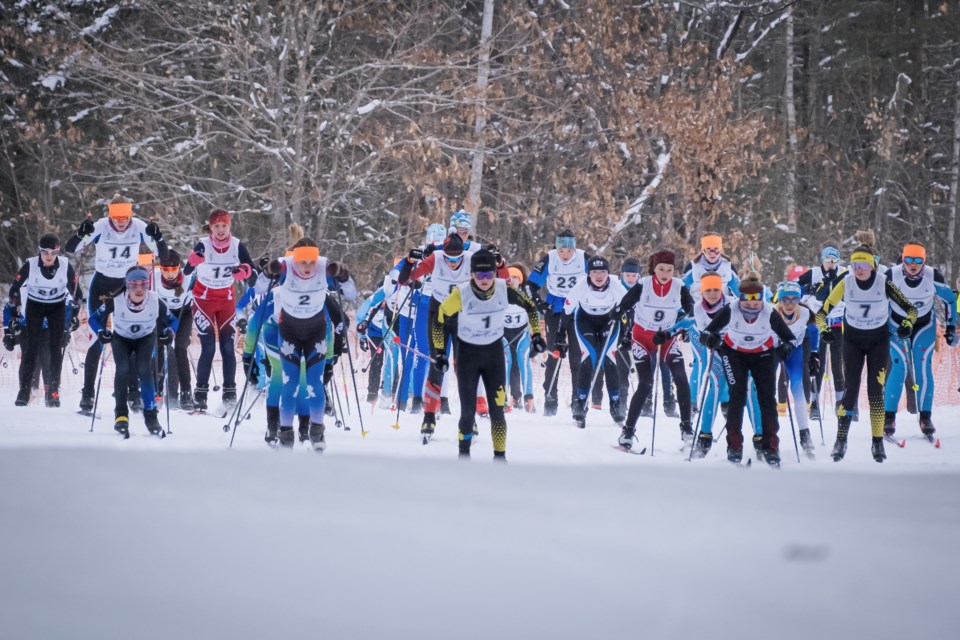 2022 OYC - U14 girls 4km classic mass start