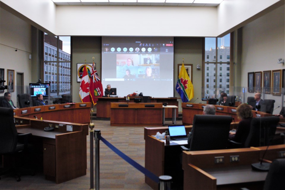 Thunder Bay City Council chambers