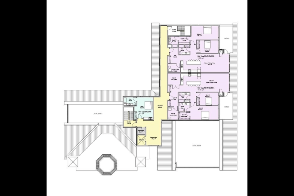 Design concept drawings of the new Finlandia (Photos supplied by Brad McKinnon)