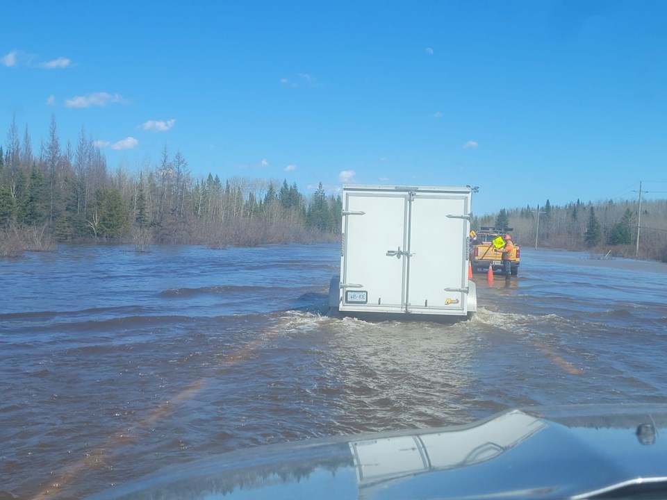 highway 17 near Vermilion Bay