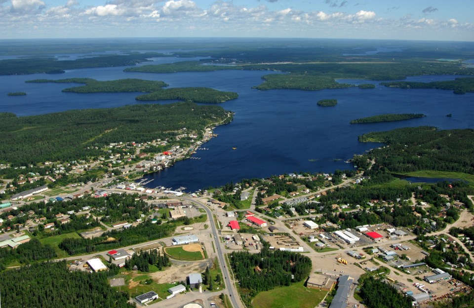 Red Lake aerial