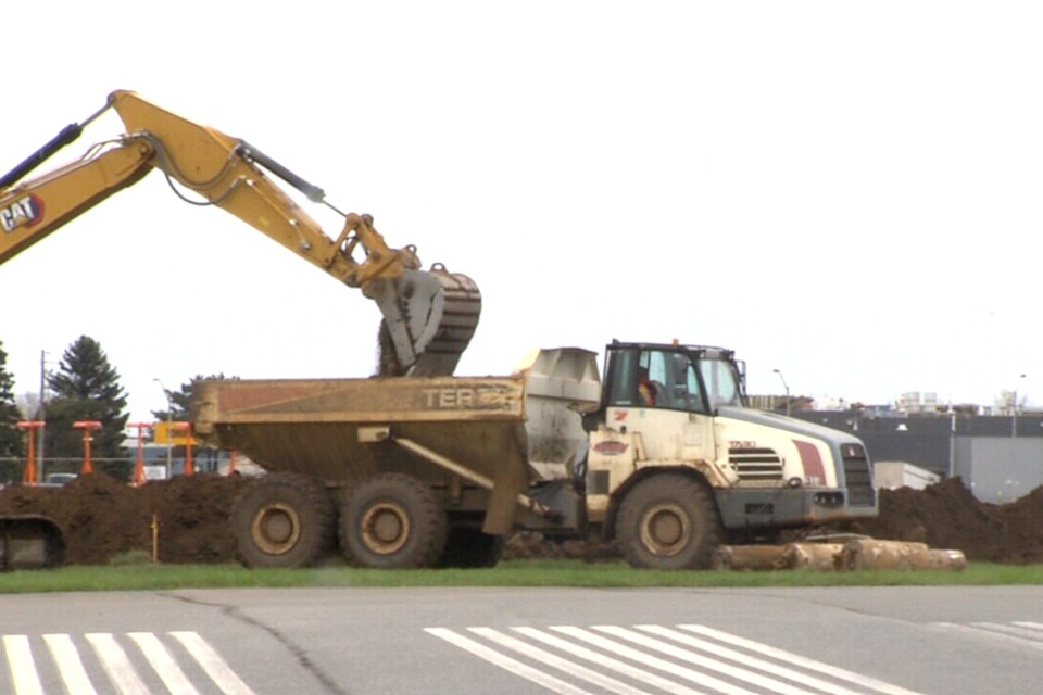 Construction at the Thunder Bay International Airport will close one runway until October.