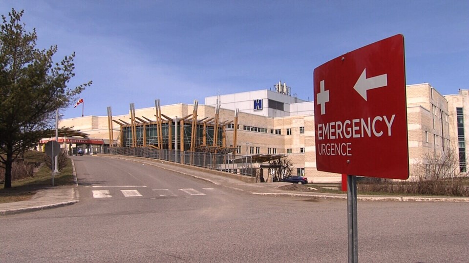 Thunder Bay hospital ER two