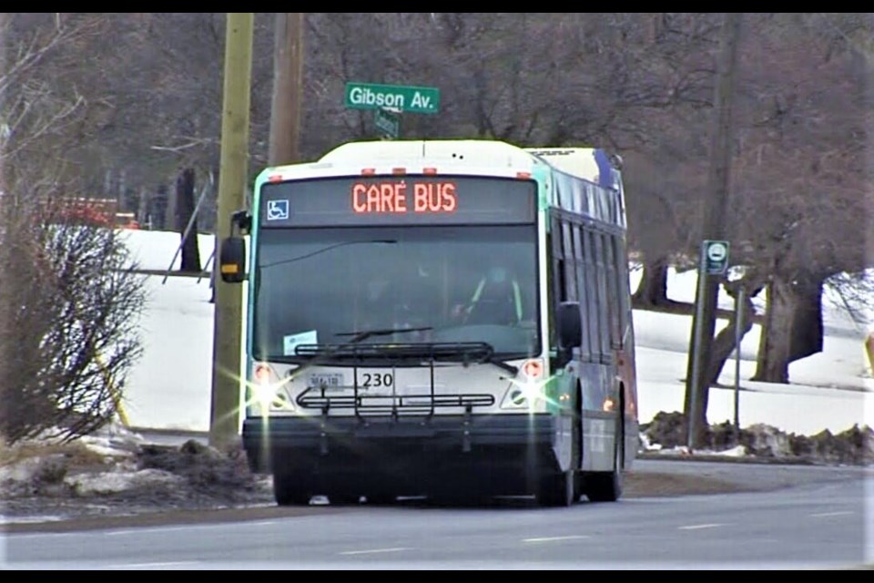 The care bus operated by NorWest Community Health Centres will run eight hours a day from Dec. 1 to March 31, the organization announced Thursday. (TBT News/FILE)