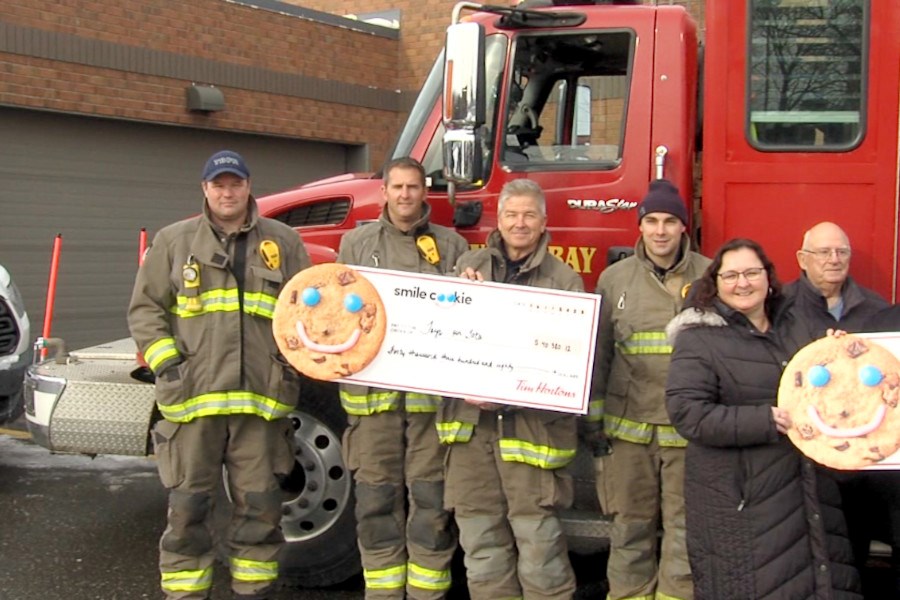 The funds raised in 2022 are shared between Toys for Tots Thunder Bay and George Jeffrey Children's Foundation.