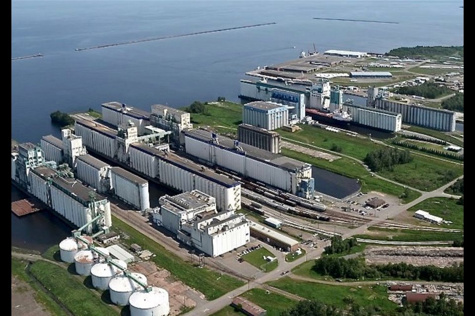 Thunder Bay has the largest grain storage capacity in North America. (Port of Thunder Bay photo)