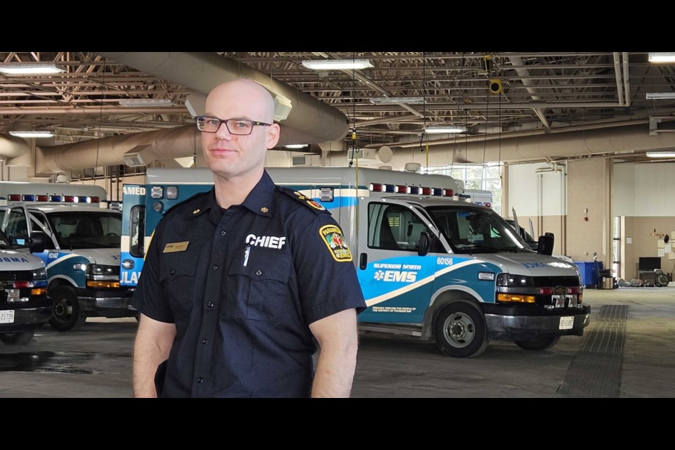 Superior North EMS Chief, Shane Muir