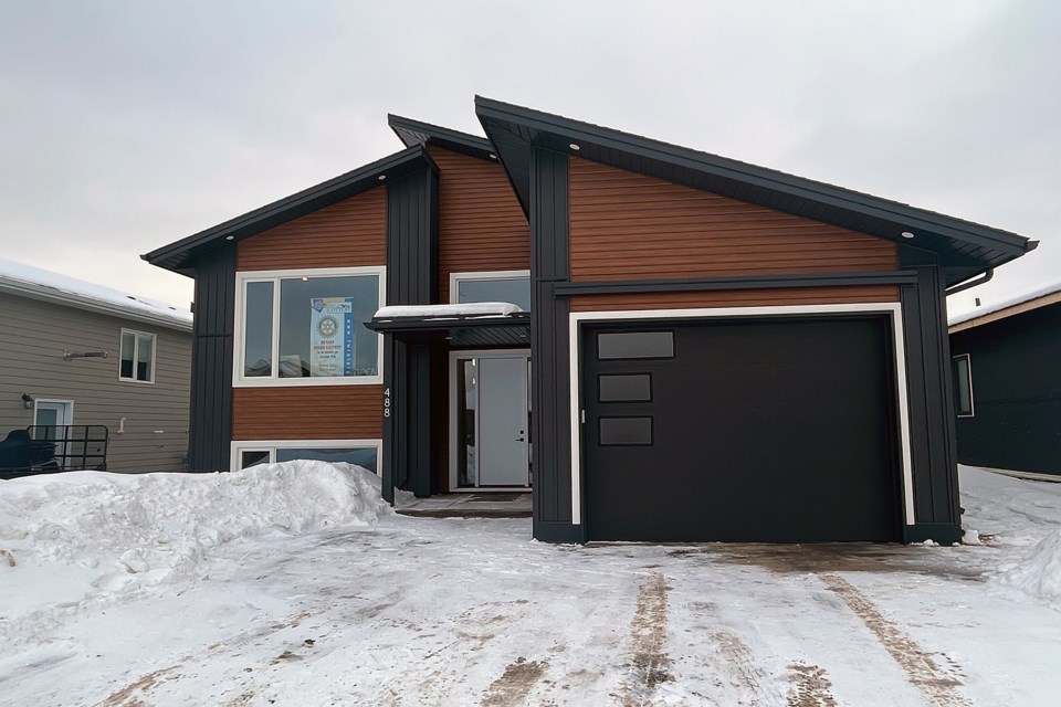 This year's Fort William House Lottery home is located at 488 Muskrat Drive. Open houses begin on Saturdays, starting on March 4, from 1 p.m. to 4 p.m. (Leith Dunick, tbnewswatch.com)