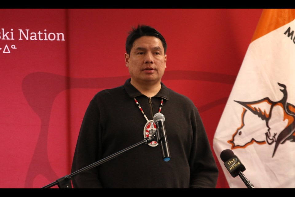 Nishnawbe Aski Nation Grand Chief Derek Fox. 