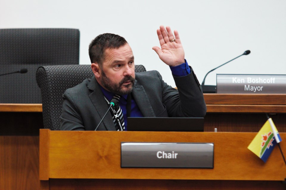 Coun. Trevor Giertuga led a charge to increase city council representation on the Thunder Bay Public Library's board on Monday. (Ian Kaufman, TBnewswatch/FILE)