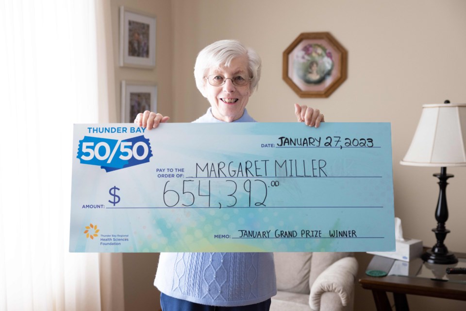 Thunder Bay 50/50 winner collects 654K prize
