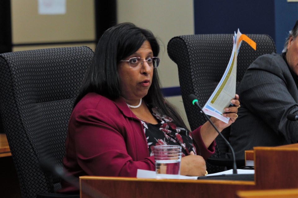 Coun. Rajni Agarwal criticized a draft strategic plan presented Monday for its limited emphasis on economic development. (Ian Kaufman, TBnewswatch)