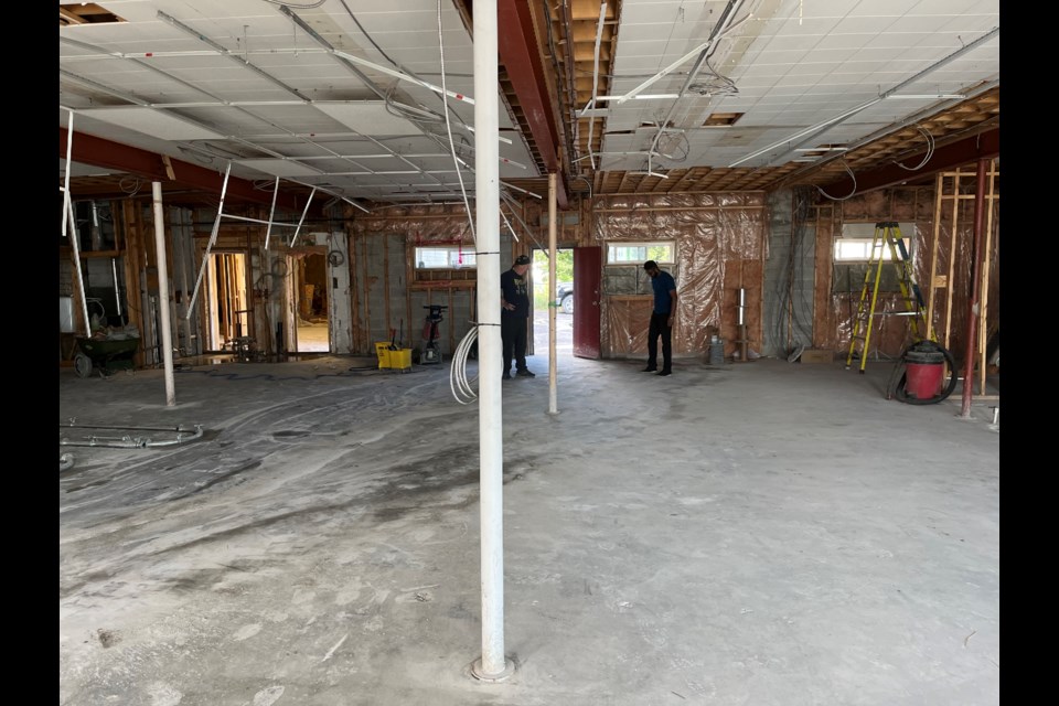 Interior shot of the future Quality Cleaning location on Simpson Street