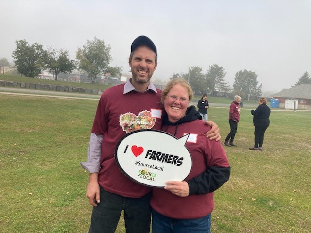 Jason and Trudy Reid operate Reidridge Farm just outside Thunder Bay (Submitted photo)