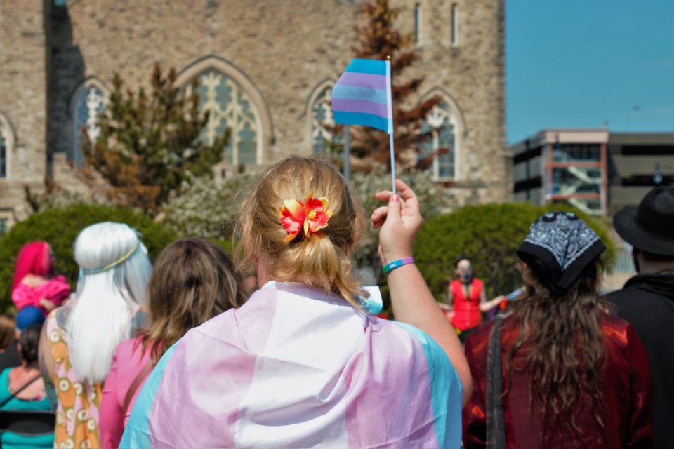 Members of Thunder Bay's LGBTQ+ community say this year's pride feels particularly urgent amid rising attacks on transgender rights. (Photos by Ian Kaufman, TBnewswatch)