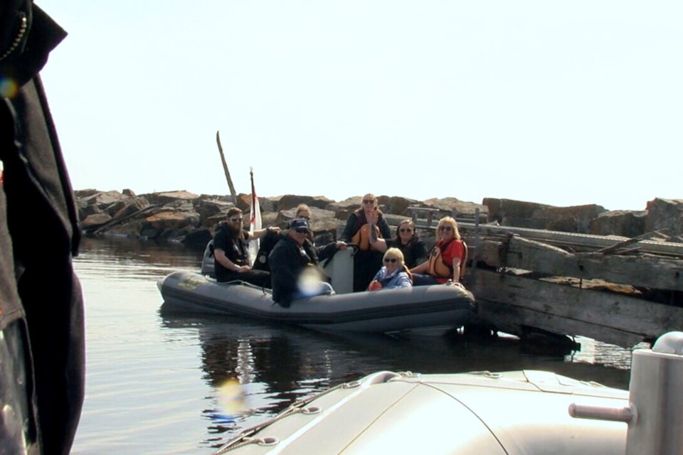 The actual rescues will be executed by the Royal Canadian Navy and the sailors of HMCS Griffon but honorary captains and rescue crews will have the opportunity join.