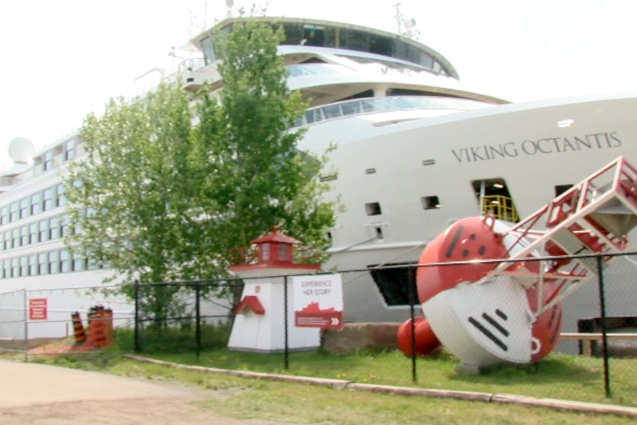 Both the Viking Octantis and the Ocean Navigator made port in the city this weekend,