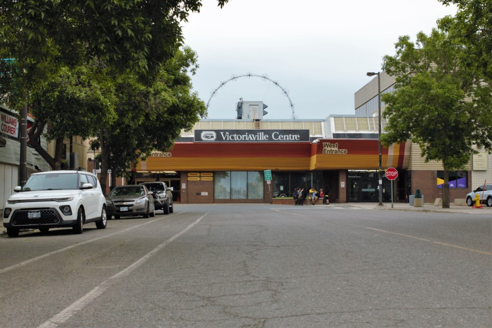 City council will consider a preferred design for demolition of Victoriaville mall and reconstruction of Victoria Avenue on Monday. (Ian Kaufman, TBnewswatch)