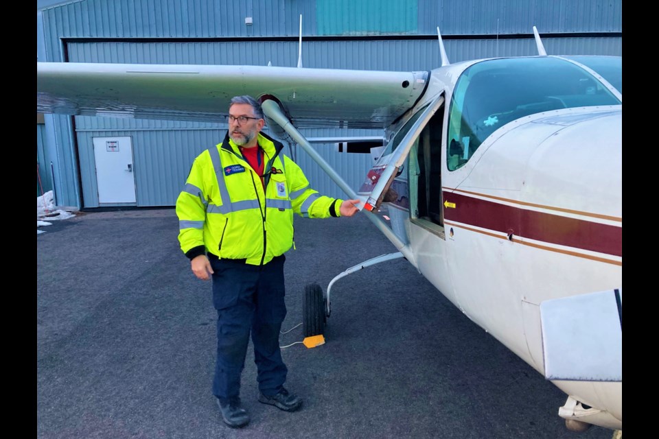 Gord Tessier of CASARA was aircraft commander on the Cessna Skymaster that spotted the downed plane. (Ian Kaufman, TBnewswatch)