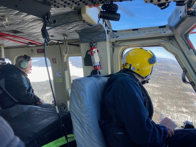 Factors including weather conditions and remote, hilly terrain continue to pose challenges for searchers. (Joint Rescue Coordination Centre Trenton/Twitter)