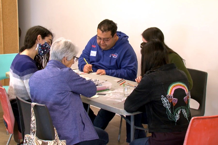 Eco Art day offered a variety of artist-led eco-art activities for all ages