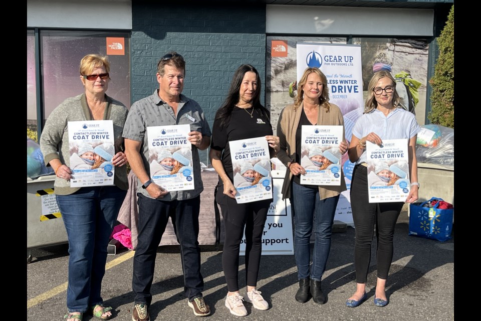 Kick off of the 17th annual Spread the Warmth coat drive on Tuesday, October 3, 2023