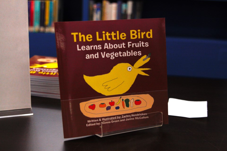 Hendricken's two "Little Bird" books will be available at the Thunder Bay Public Library.