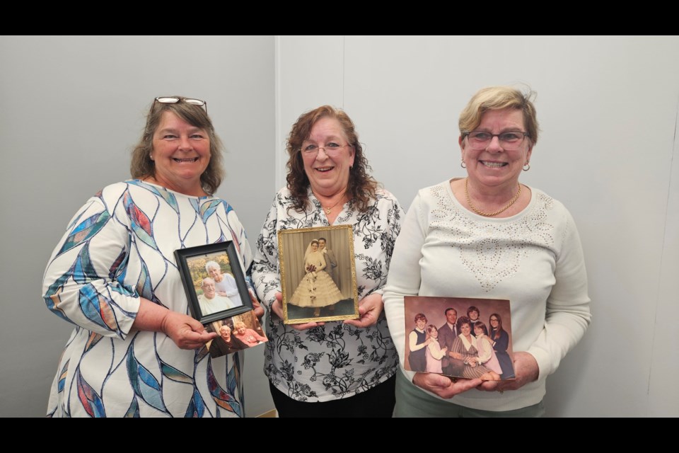 Sisters Sherry and Shelley Dubois, and Debbie Atwood shared photos of their parents for their 66th wedding anniversary. 
