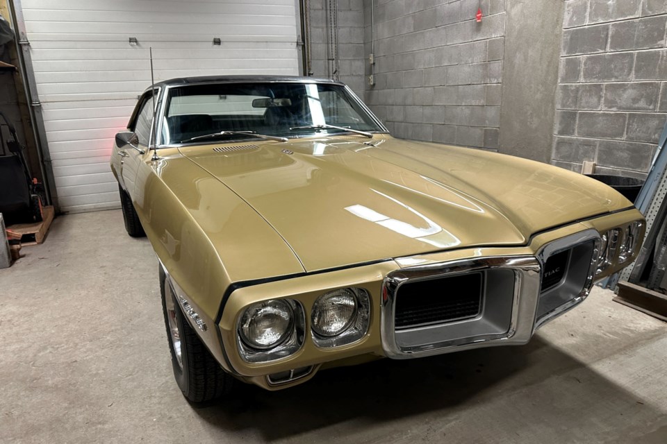 This year's raffle features a 1969 Pontiac Firebird