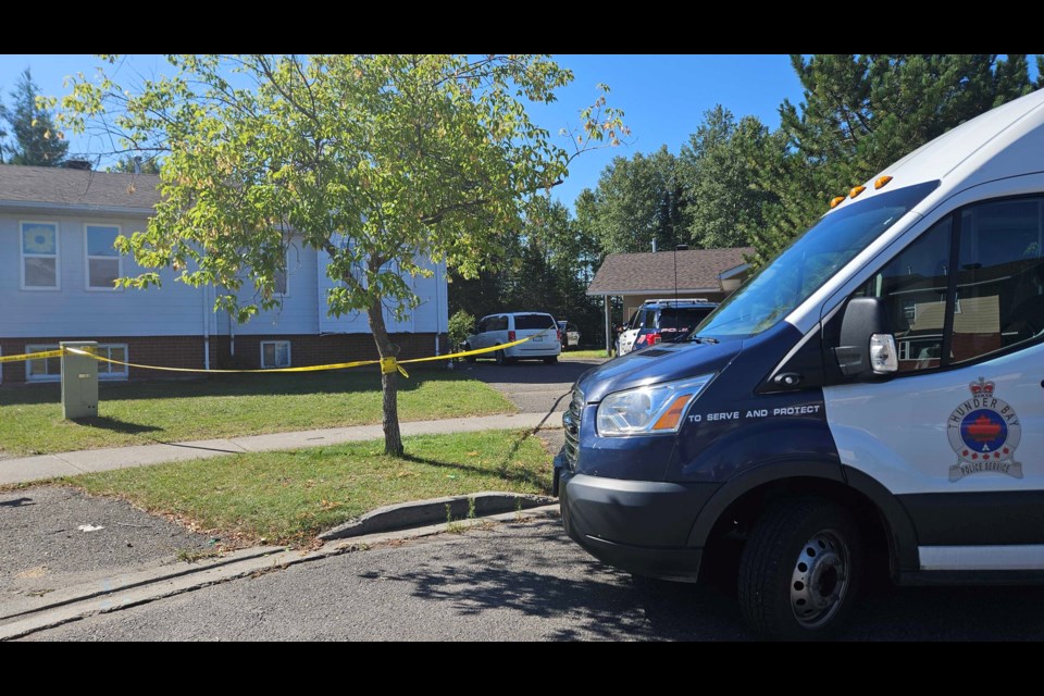 Police are on the scene of an ongoing investigation on the city's northside.  (Aug., 30, 2024)