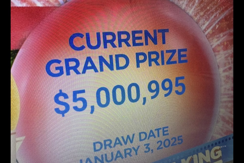 Thunder Bay 50/50 jackpot soars past 5 million