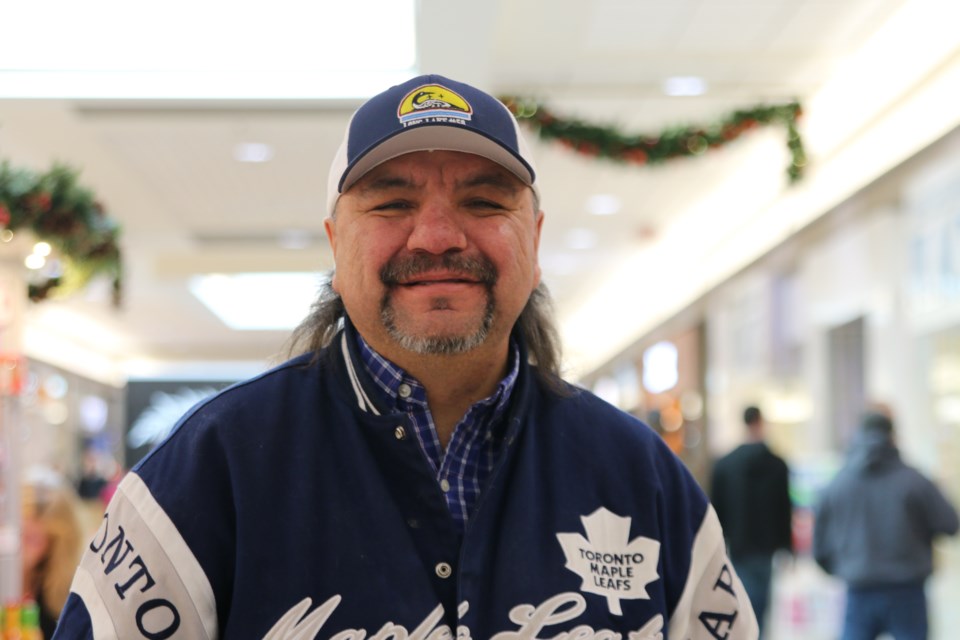 Sterling Finlayson discusses Christmas shopping for his nephews and nieces at the mall.