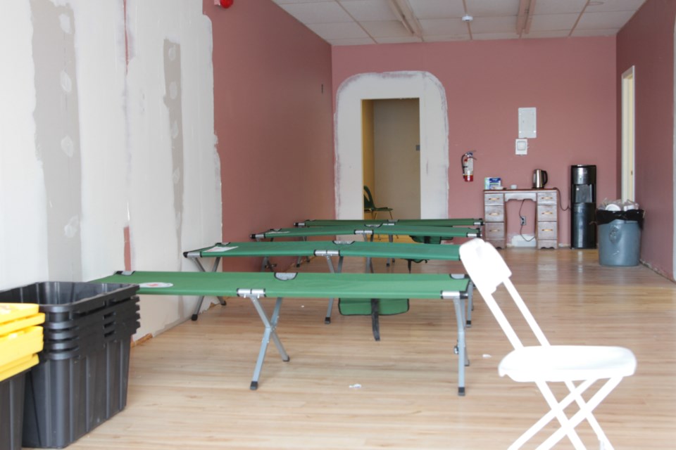 20 mixed-gender shelter beds available at the Urban Abbey southside location on the corner of Simpson Street and Victoria Avenue.