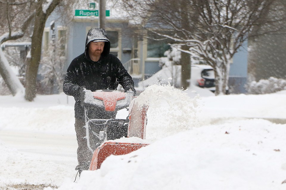 City could see another 20 centimetres of snow this weekend