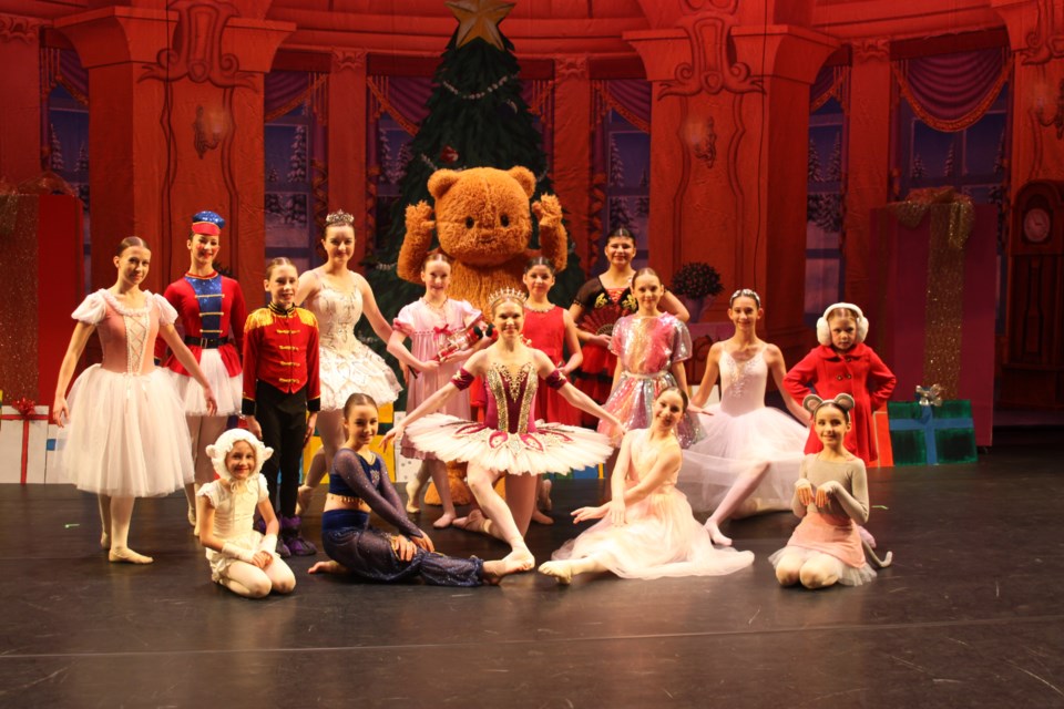 Some of the performers in the Thunder Bay Community Nutcracker