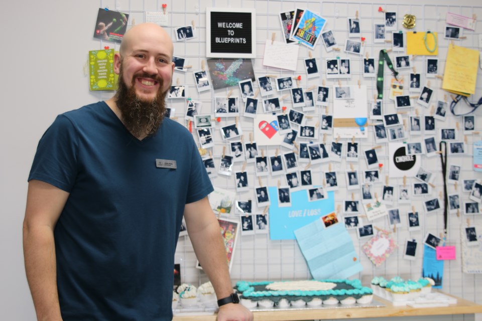 Jean-Paul De Roover, the owner of Blueprints, discusses how the open house was an opportunity for clients to return and show off their projects to friends and family through a system that wouldn't have had the 'same experience at home.'