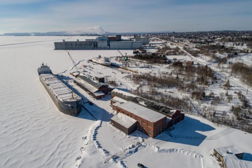 Ontario Shipyards, previously Heddle Shipyards, acquired the former Lakehead Marine property and dry dock in 2016 (Ont. Shipyards photo)