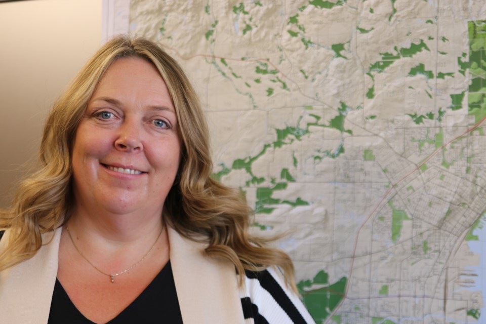 Tammy Cook, the chief administrative officer for the Lakehead Region Conservation Authority, discusses its newly funded Lakehead Coastal Resilience Management Plan on Jan. 21.