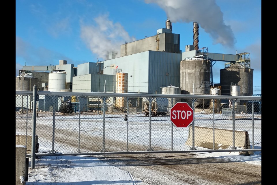 The Terrace Bay mill shut down suddenly in January and has not reopened.