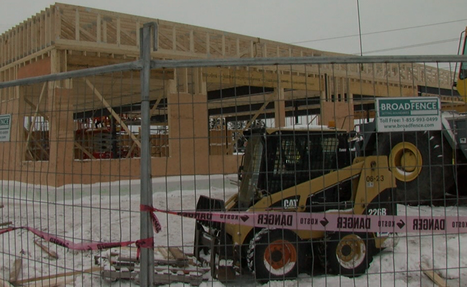 Construction on the new Westland Insurance location, which will also house a Tim Horton's, is set to be completed by the summer