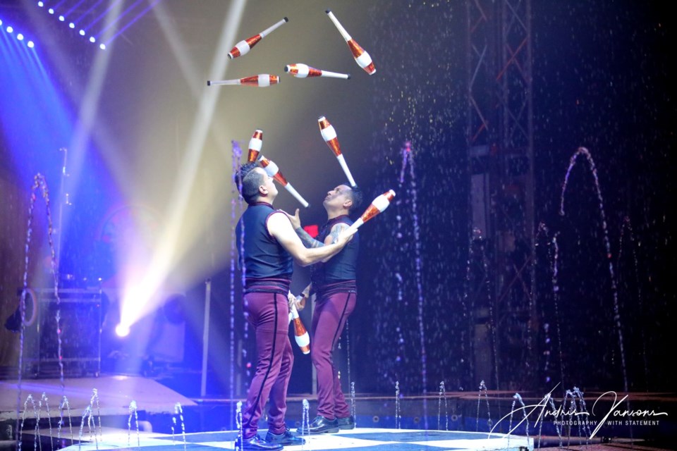 These incredible artists are preparing to wow you with their astounding acts. Master jugglers, low wire fanatics, dazzling contortion, wild trampoline antics, and even a wheel of death.