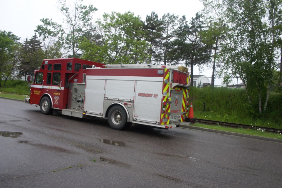 No one was injured, said Platoon Chief Robin Roy, who confirmed they are investigating. 