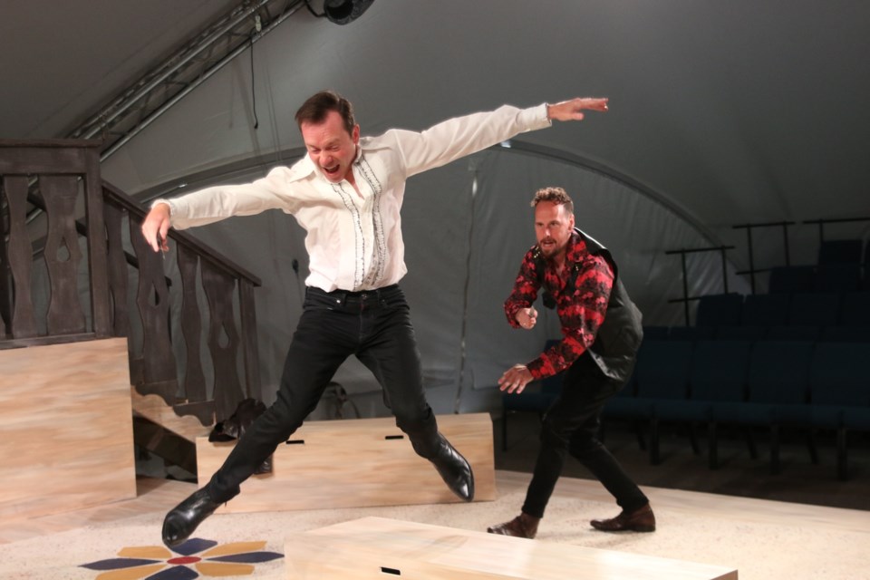 Romeo and Juliet will be performed under a tent outside Magnus Theatre from July 11 to 27. 