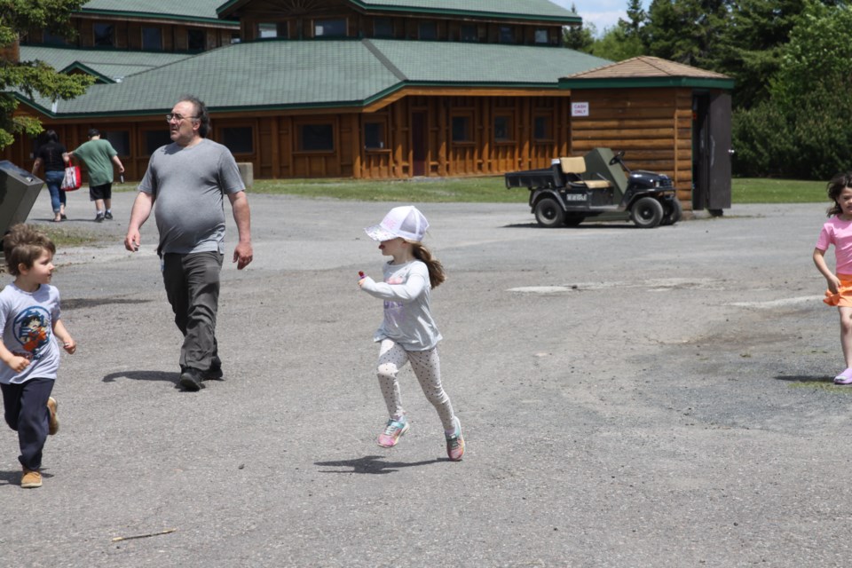 Children enjoying a beautiful day at Chippewa Park